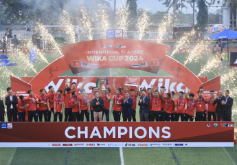 Các đại diện Việt Nam giành thứ hạng cao tại Giải bóng đá 7 người Quốc tế Cúp Wika 2024