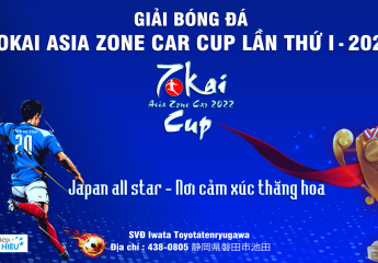 Khởi động Giải bóng đá Tokai Asia Zone Car Cup 2022 (Nhật Bản)