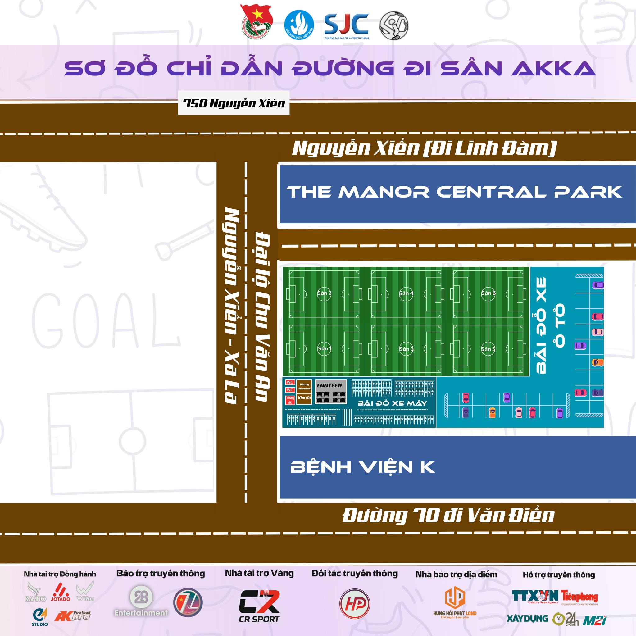 Địa điểm tổ chức SJC Open Cup 2025