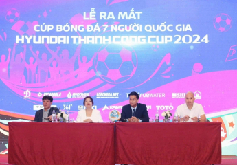 Ra mắt Cúp bóng đá 7 người Quốc gia Hyundai Thành Công Cup 2024