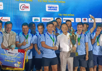 Nalod Hotel vô địch Giải bóng đá thường niên DHA Cup 2024