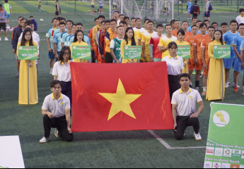 Tưng bừng khai mạc giải bóng đá O35 Nghệ Tĩnh 2023 tại Đà Nẵng