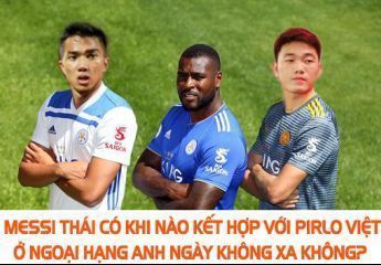 Thương hiệu Việt được gắn logo trên áo đấu của Leicester City