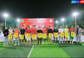 Khai mạc giải bóng đá Vô địch sân 5 thành phố Đà Nẵng năm 2022 - Tranh Cup Diên Hồng Stadium.