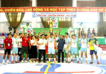 Giải Futsal quốc tế Truyền hình Đồng Tháp lần thứ 7 năm 2023: Câu lạc bộ Thế giới sữa Đồng Tháp đoạt cúp vô địch