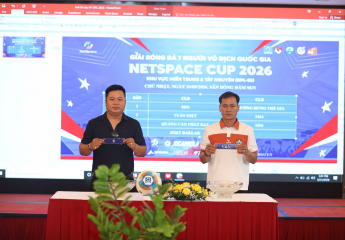 Khởi tranh Giải bóng đá 7 người Vô địch Quốc gia NetSpace Cup 2026 – Khu vực Miền Trung & Tây Nguyên ( ĐPL - S5 )