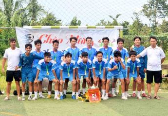 Giải Bóng đá U15 sân 5 người Cup Phương Nam (Châu Thành, Đồng Tháp) 2022: Thảo Điền (Bình Tân Vĩnh Long) VÔ ĐỊCH