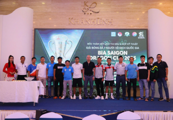 Bốc thăm Giải bóng đá 7 người Vô địch Quốc gia Bia Saigon Dragon Cup 2025 - Khu vực Tây Nguyên