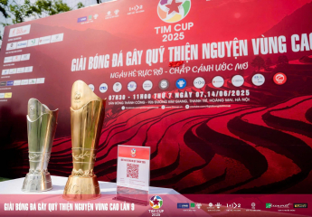 Khai mạc Giải bóng đá gây quỹ thiện nguyện vùng cao TIM CUP lần thứ 9 năm 2025