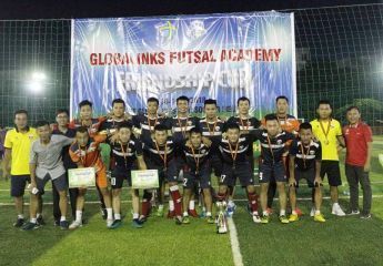 Đà Nẵng FC Vô địch Giải bóng đá tứ hùng Globalinks Futsal Academy Friendships Cup lần 1 năm 2018
