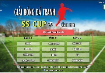 Họp báo bốc thăm, giới thiệu Giải bóng đá tranh cup SS lần 3 năm 2018 (SS Cup lần 3-2018)