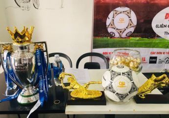 Lễ bốc thăm và công bố nhà tài trợ chính giải bóng đá Ngọc Vàng Sport - KV Luxury Cup 2018